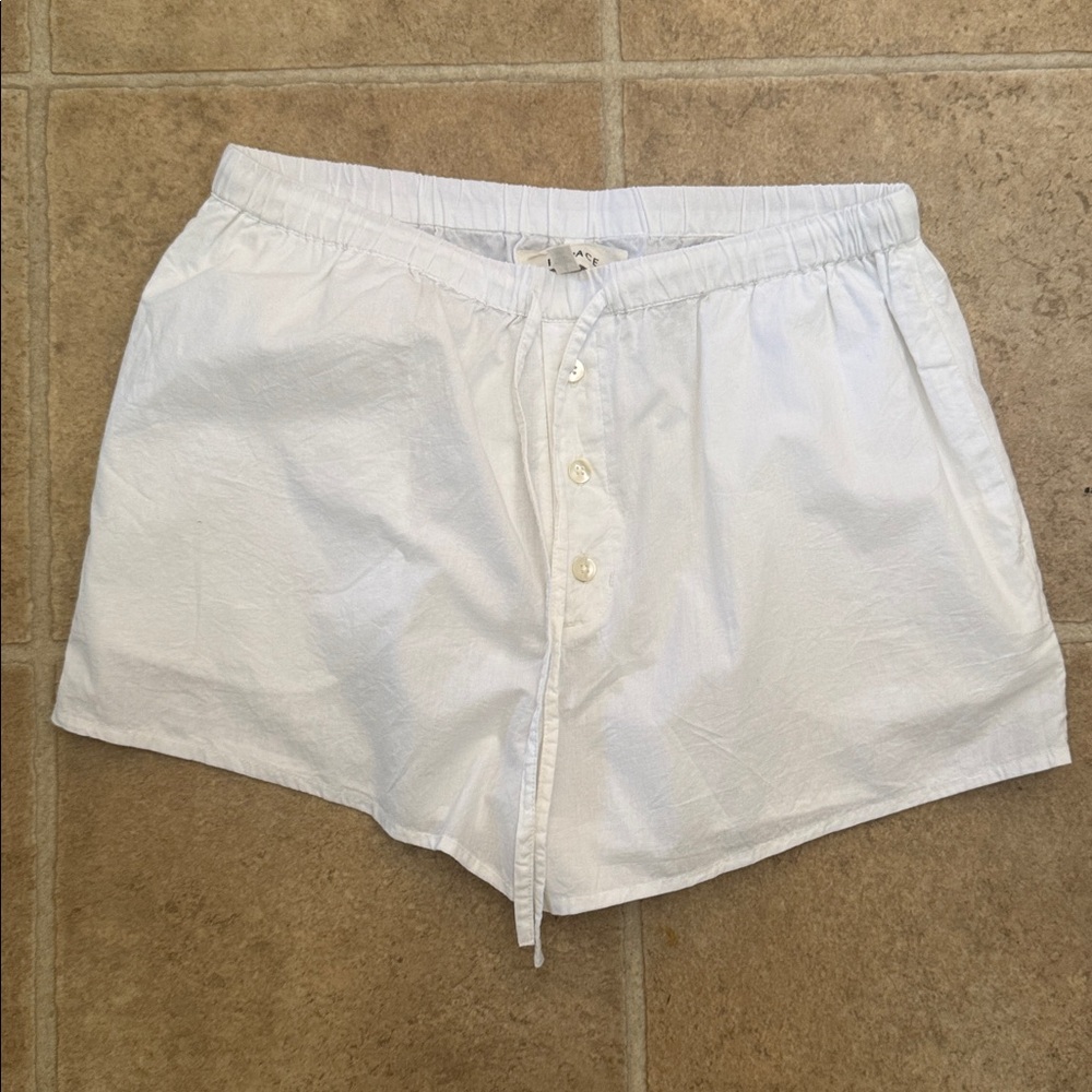 L*Space White Skipper Shorts M - Picture 2 of 4